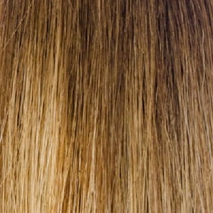 B140 Balayage tmavý blond s veľmi svetlými blond končekmi