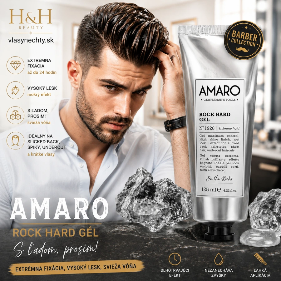 AMARO Rock Hard gél "S ľadom, prosím!" 125ml