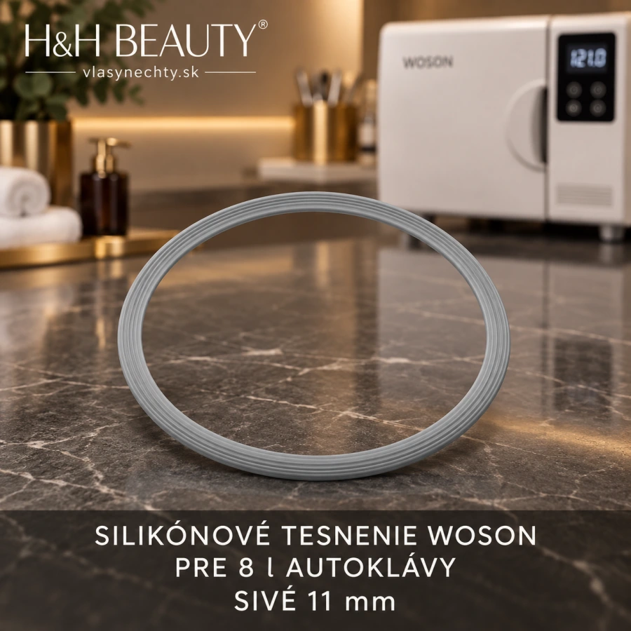 Silikónové tesnenie Woson pre 8L autoklávy sivé 11 mm