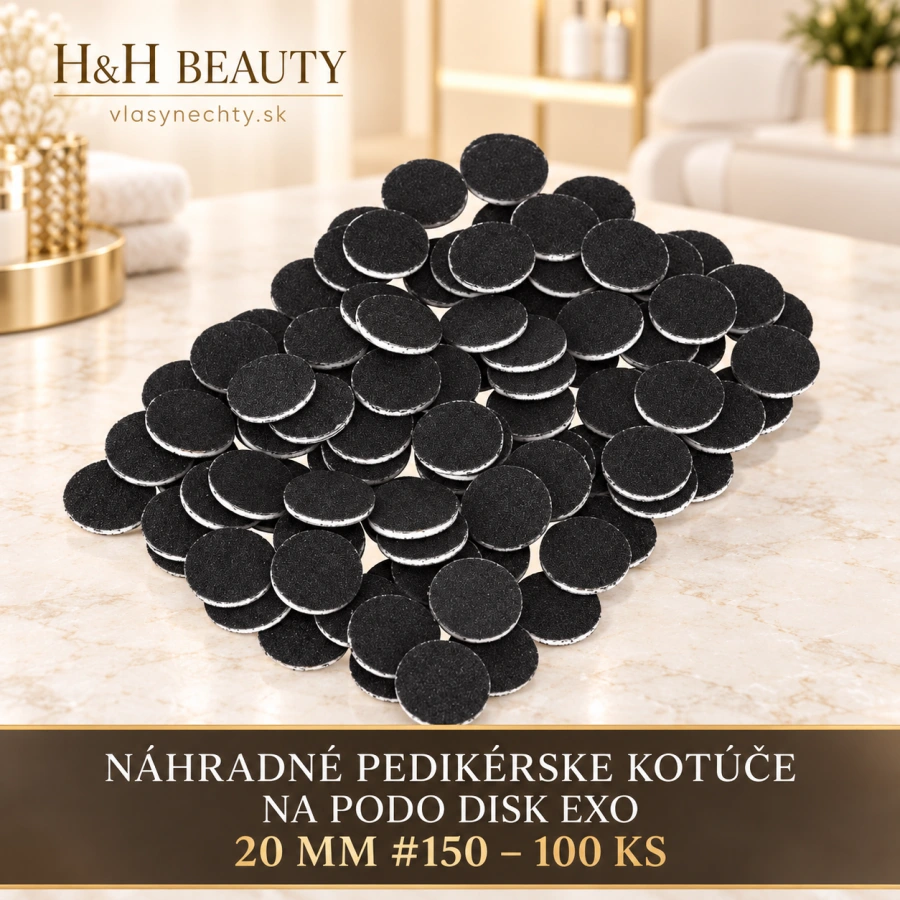 Náhradné pedikérske kutúče na pododisk EXO 20mm #150 100 ks.
