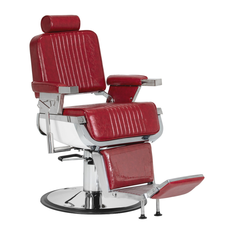 BARBERSKÉ KRESLO GABBIANO Royal X červené