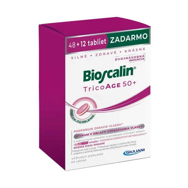 Bioscalin TricoAge 50+ 60 tbl