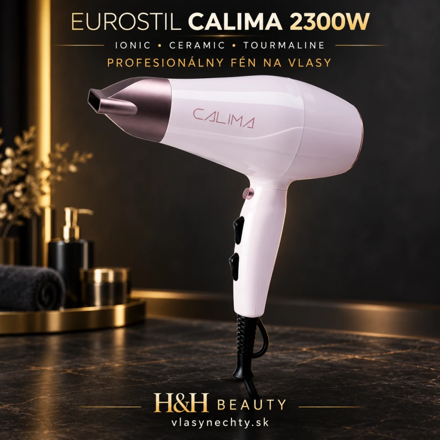 EUROSTIL CALIMA 2300W – Ionic, Ceramic & Tourmaline profesionálny fén na vlasy