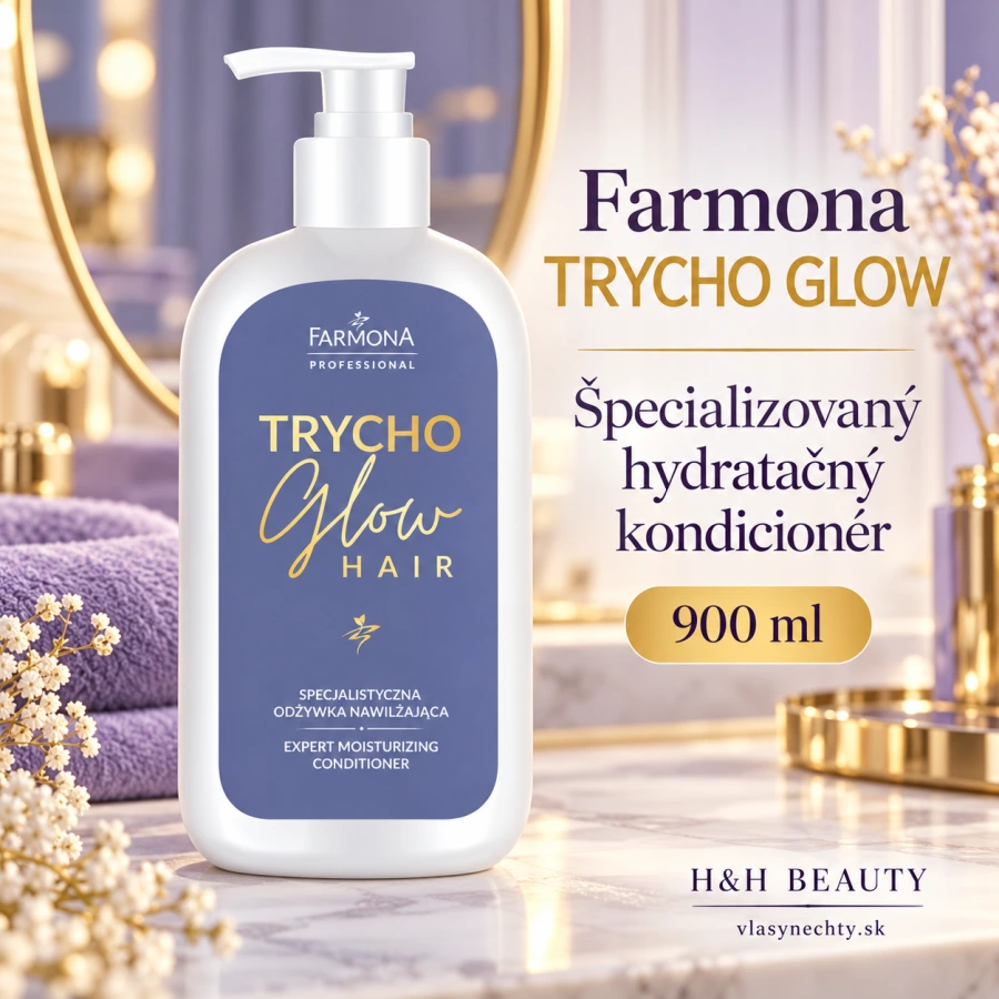 Farmona TRYCHO GLOW Špecializovaný hydratačný kondicionér 900 ml