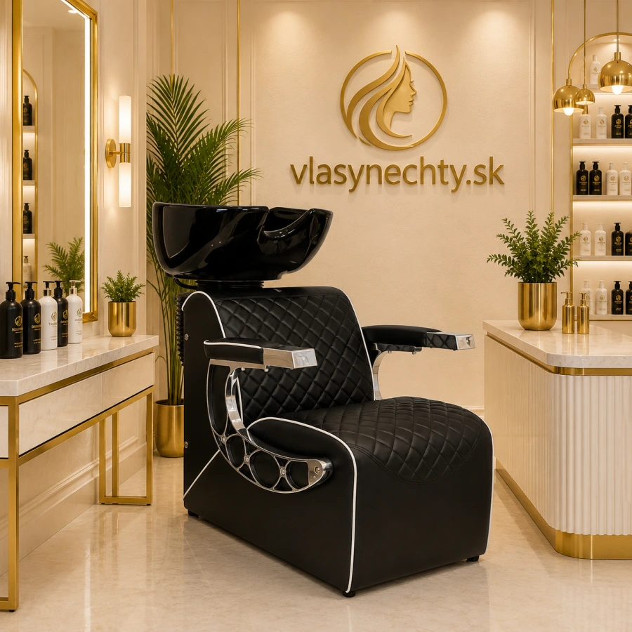 BARBERSKÝ UMÝVACÍ BOX GABBIANO SIMONE ČIERNY