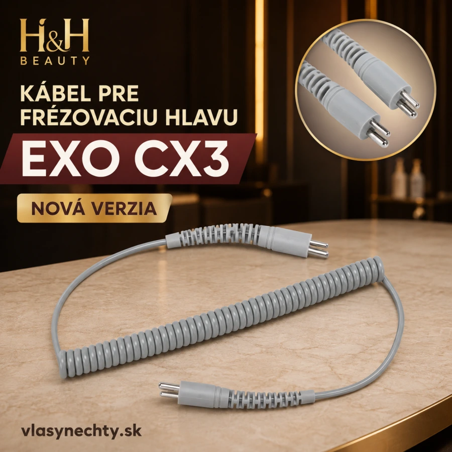 Kábel pre frézovaciu hlavu EXO CX3 - nová verzia