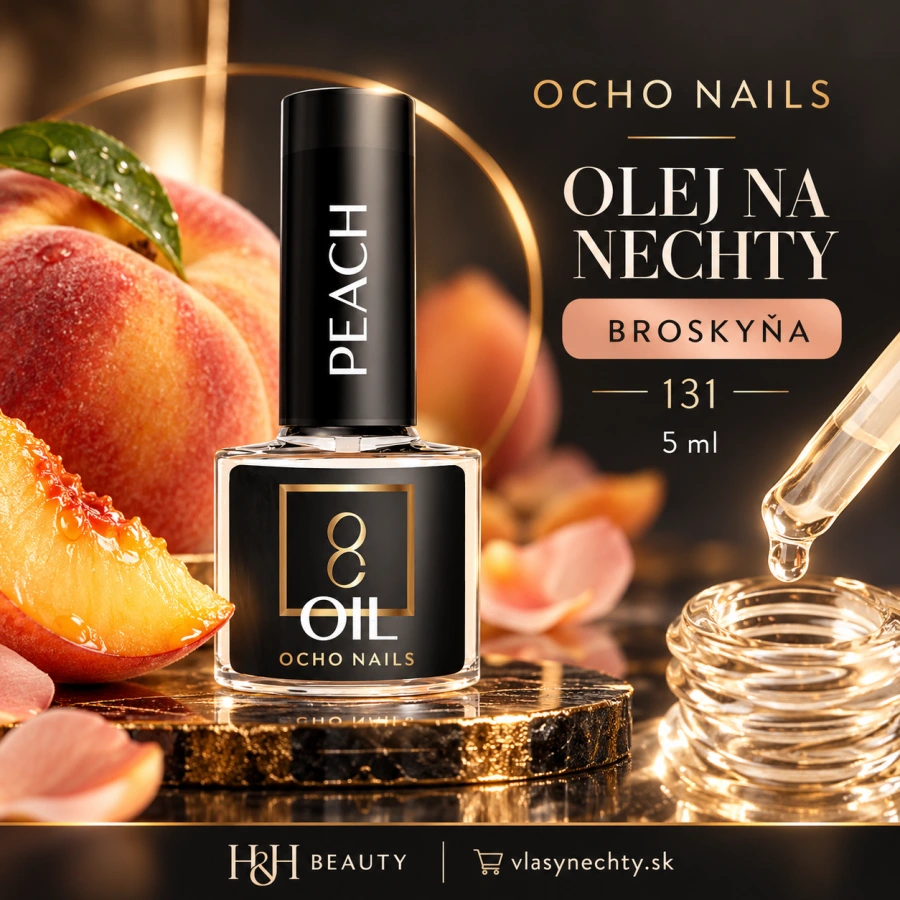 OCHO NAILS Olej na nehty broskyňa 131 -5 ml