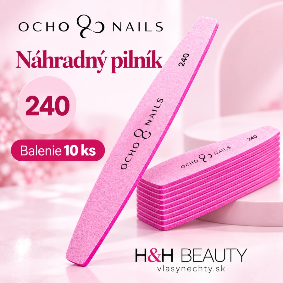 Ocho Nails náhradný pilník 240 10 ks.