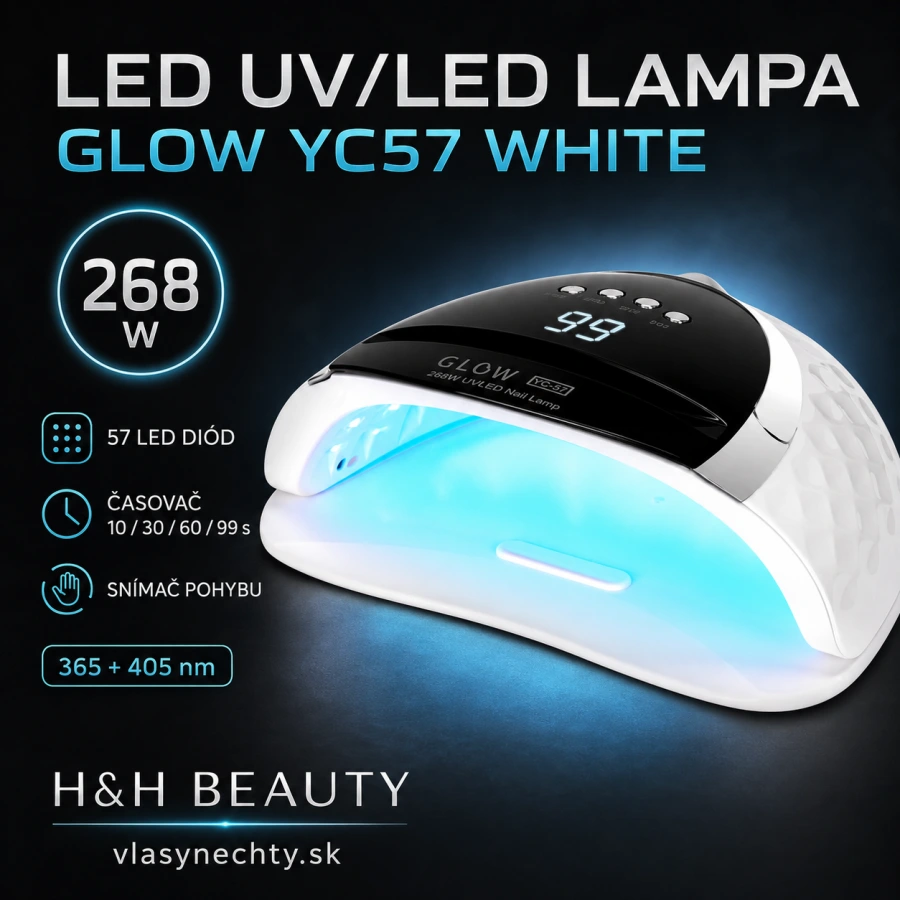 LED žiariaca UV lampa YC57 White 268W - AKCIA NA 1 KUS