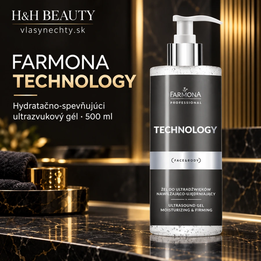 FARMONA TECHNOLOGY ULTRAZVUKOVÝ GÉL HYDRATAČNO - SPEVŇUJÚCI 500 ML