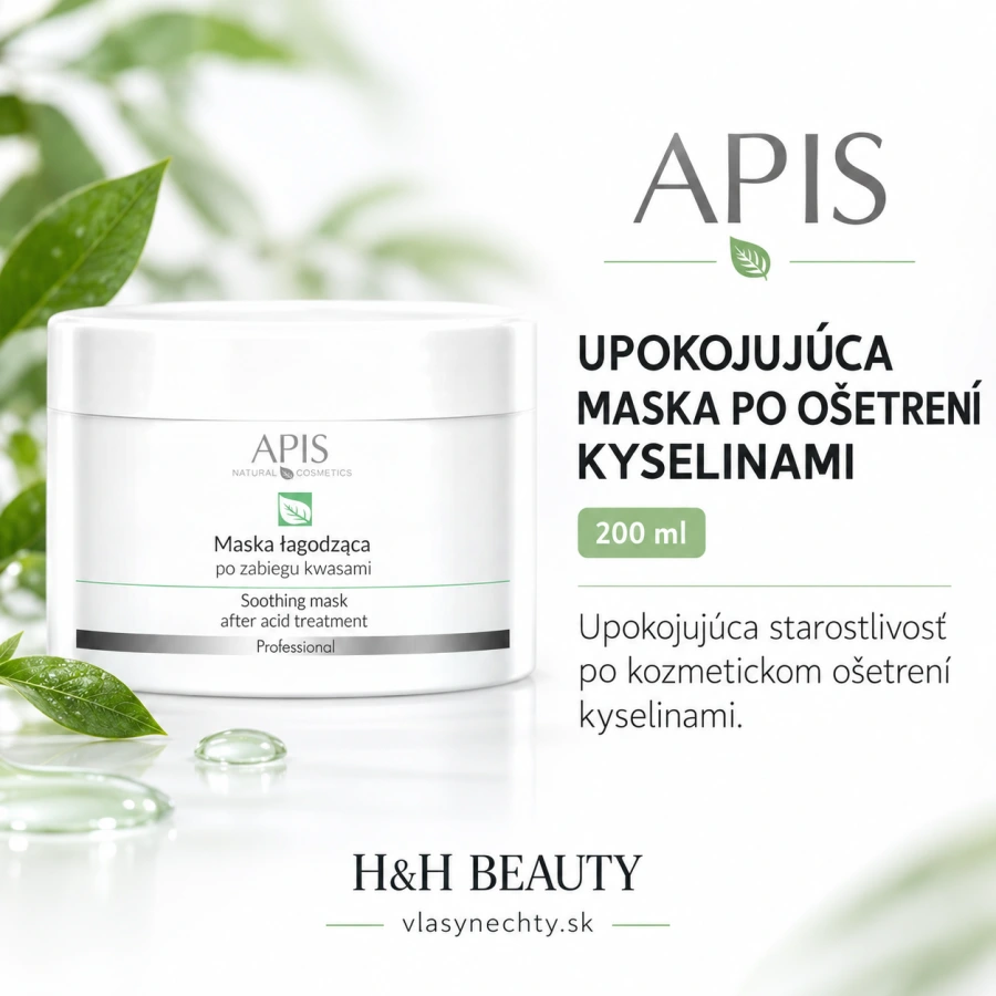 APIS UPOKOJUJÚCA MASKA PO OŠETRENÍ KYSELINAMI 200ml