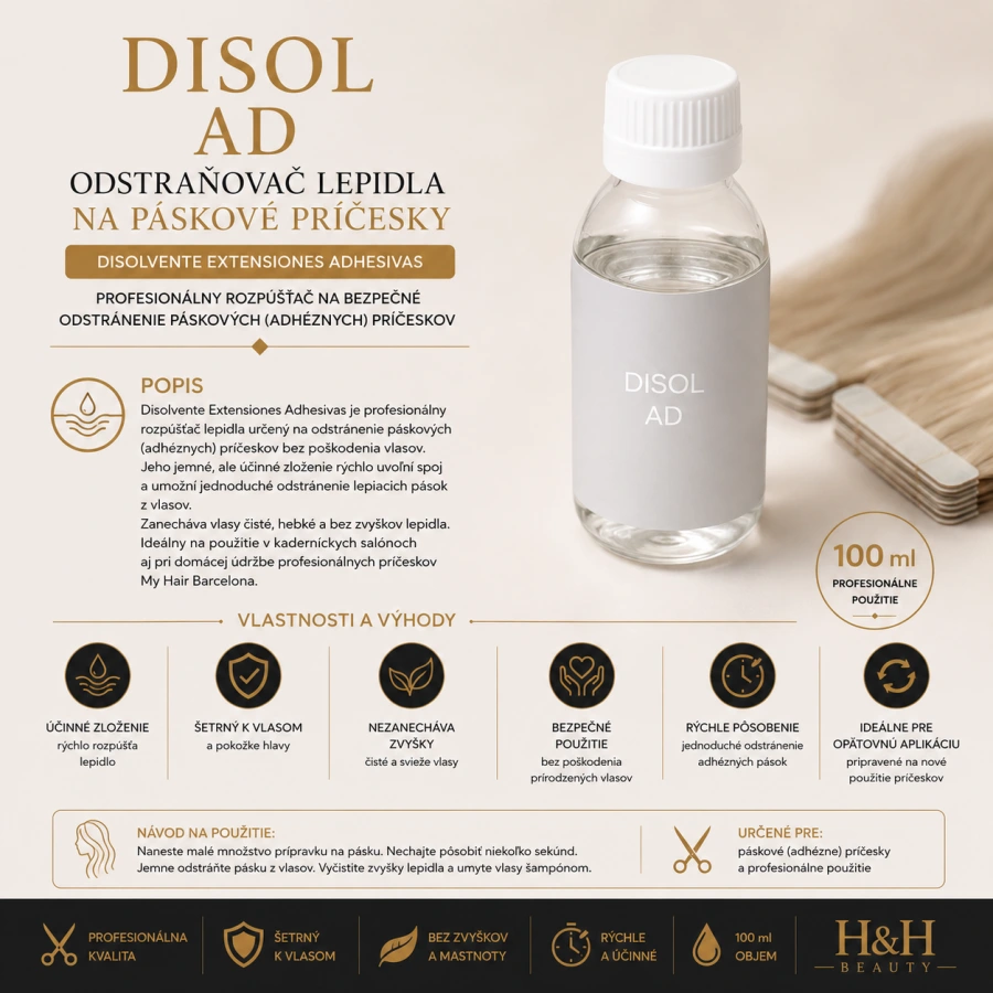 SANGRA Disol AD - odstraňovač pásky AD