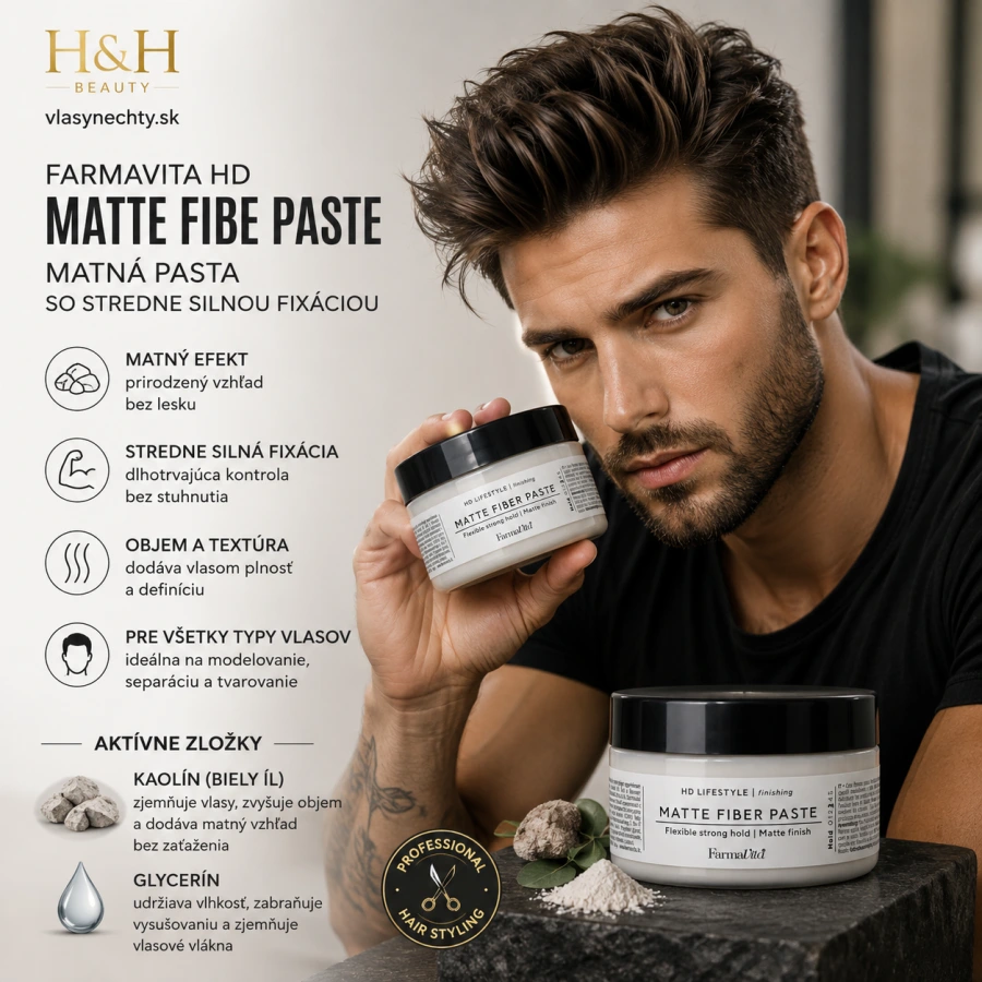 Farmavita HD Matte Fibe Paste 100 ml