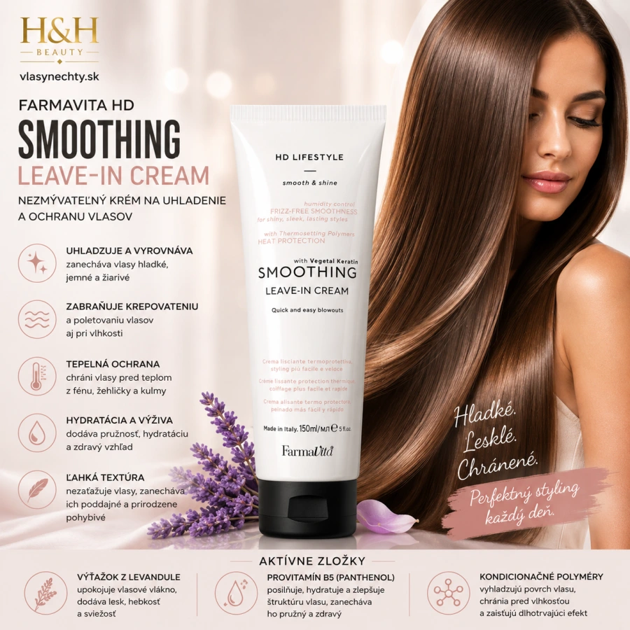 Farmavita HD Smoothing Leave In Cream 150 ml
