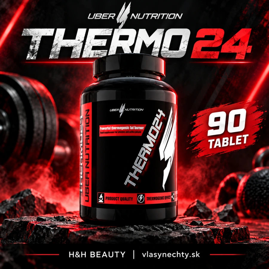 Uber Nutrition Thermo 24 - 90 tabliet - účinný a efektívny doplnok pri spaľovaní tuku....