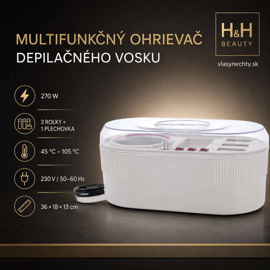 MULTIFUNKČNÝ OHRIEVAČ DEPILAČNÉHO VOSKU 270W