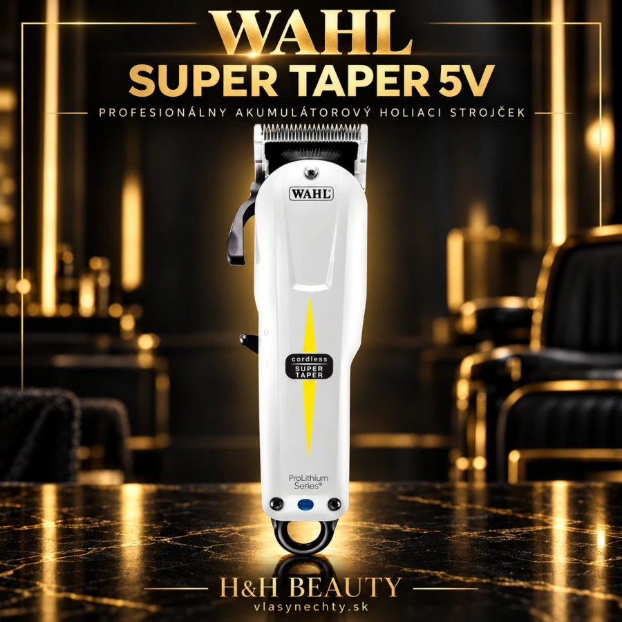 WAHL SUPER TAPER 5V – Profesionálny akumulátorový holiaci strojček