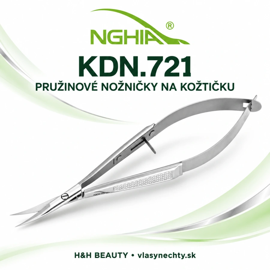NGHIA EXPORT KDN.721 pružinové nožnice na kožtičku
