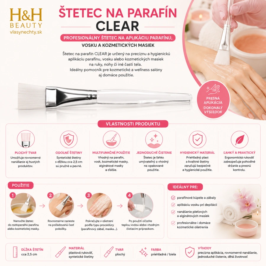 ŠTETEC NA PARAFÍN