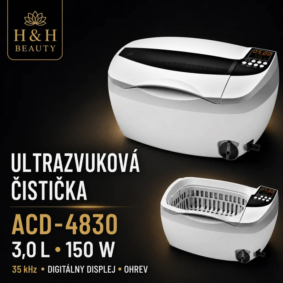 ULTRAZVUKOVÁ ČISTIČKA ACD-4830 obj. 3,0L 150W