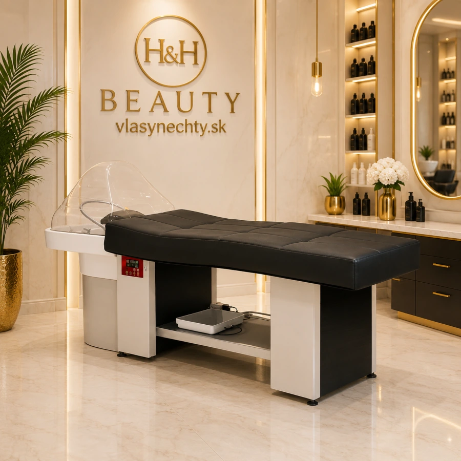 KADERNÍCKY UMÝVACÍ BOX GABBIANO Head Spa 017 čierny