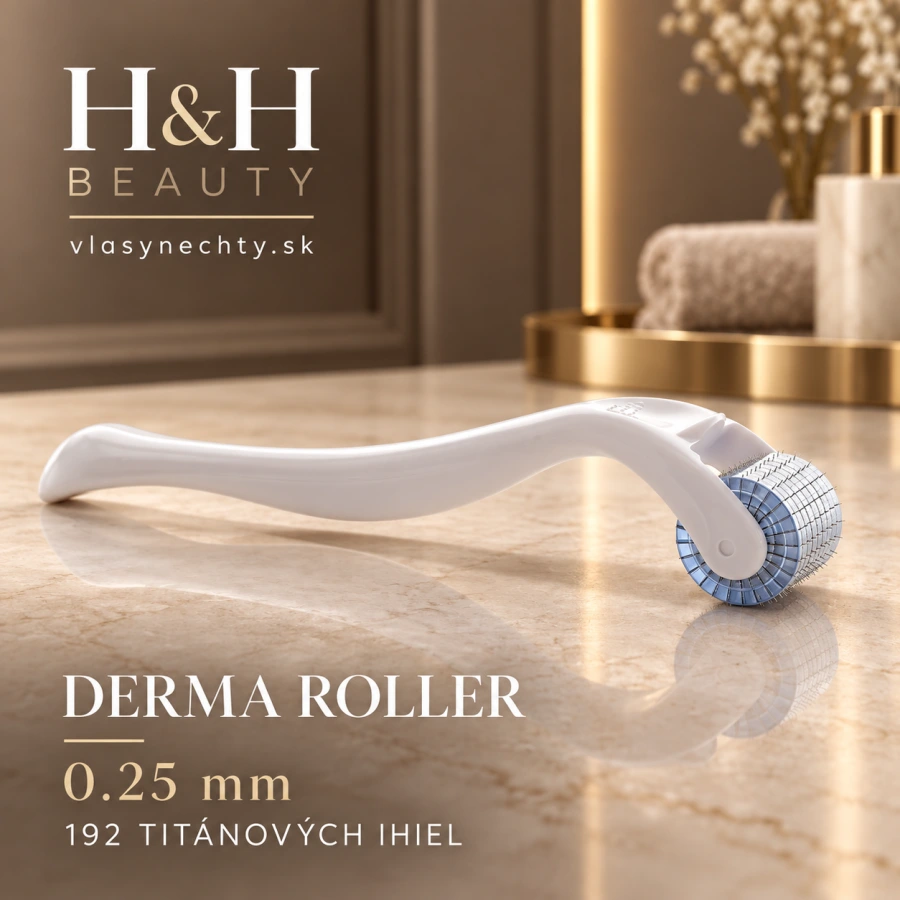 DERMA ROLLER 0,25 mm 192 TITÁNOVÝCH IHIEL