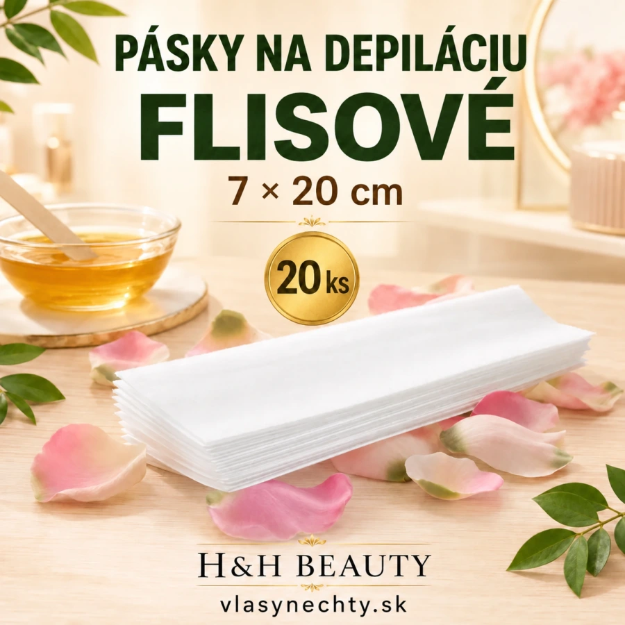 PÁSKY NA DEPILÁCIU 20 ks / Rozmer pásikov: 7 × 20 cm /