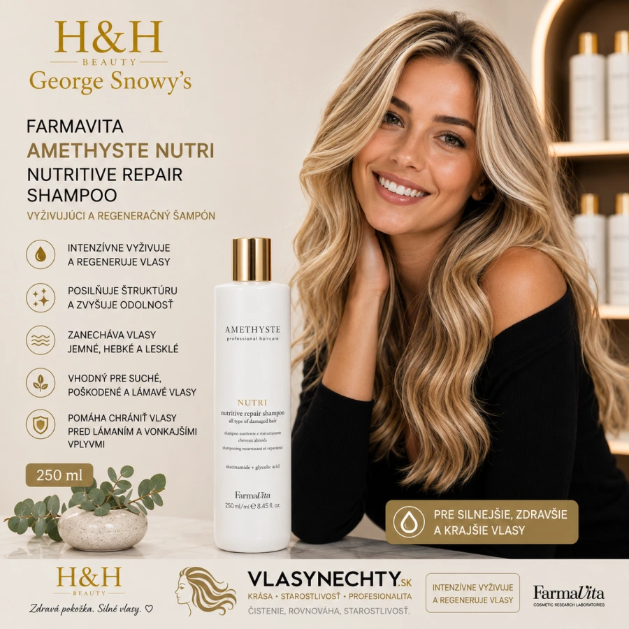 Farmavita AMETHYSTE NUTRI NUTRITIVE REPAIR SHAMPOO 250ml