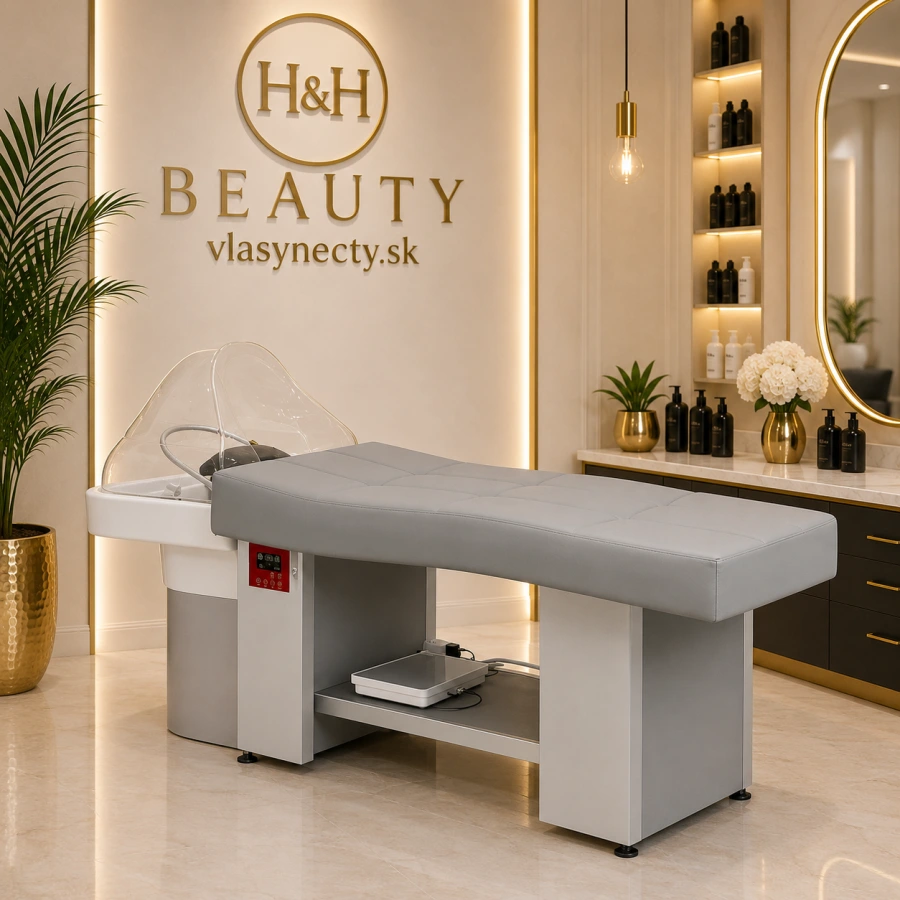 KADERNÍCKY UMÝVACÍ BOX GABBIANO Head Spa 017 sedý