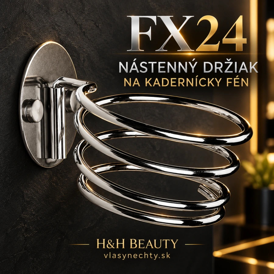 NÁSTENNÝ DRŽIAK NA KADERNÍCKY FÉN FX24