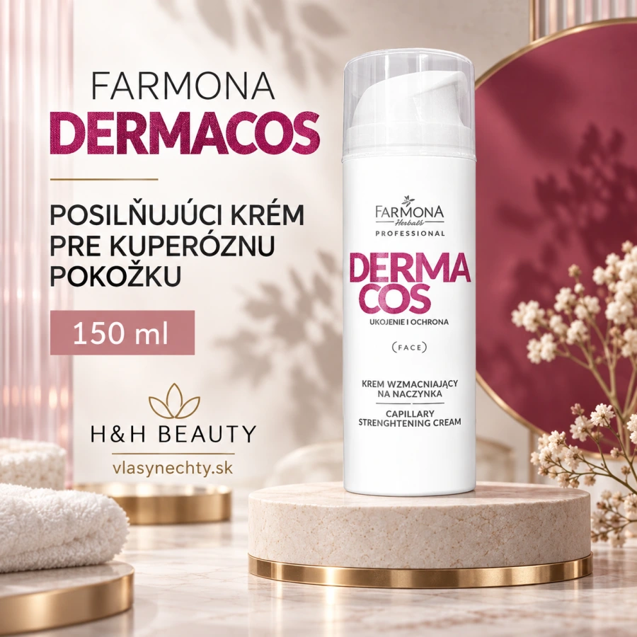 FARMONA DERMACOS Posilňujúci krém pre kuperóznu pokožku 150ml