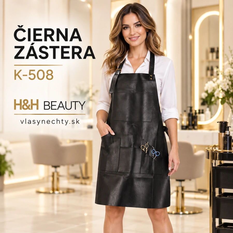 Čierna zástera K-508