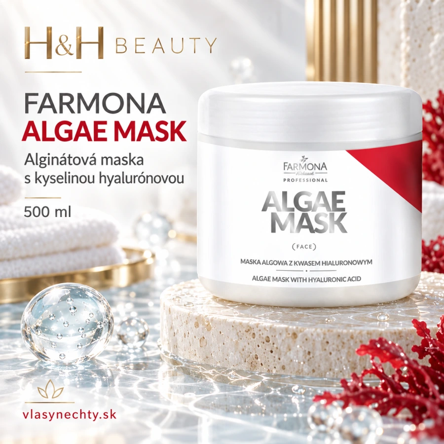 FARMONA Alginátová maska s kyselinou hyalurónovou 500ml