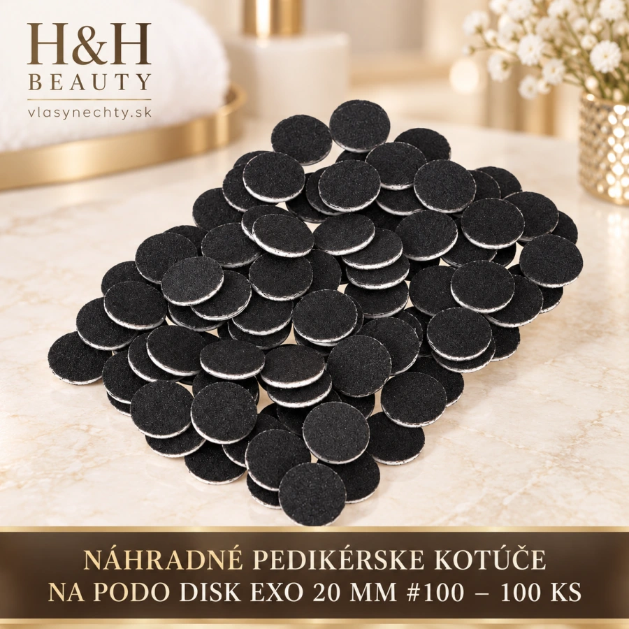 Náhradné pedikérske kutúče na pododisk EXO 20mm #100 100 ks.