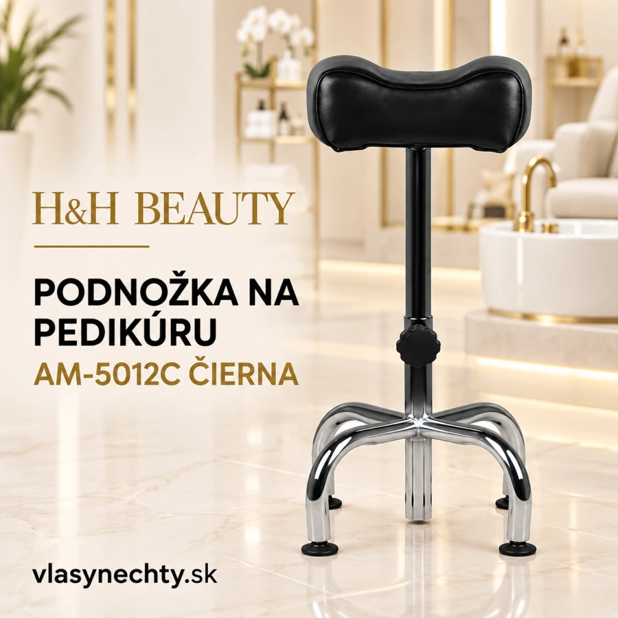 PODNOŽKA NA PEDIKÚRU AM-5012C ČIERNA