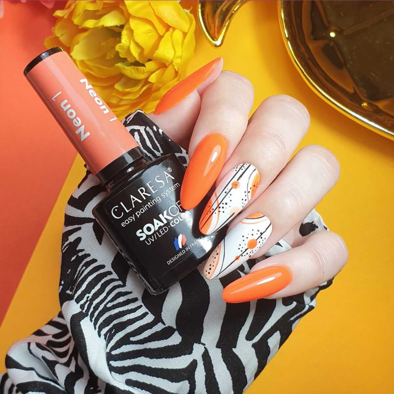 CLARESA GÉL LAK NA NECHTY NEON 1 -5 g 1