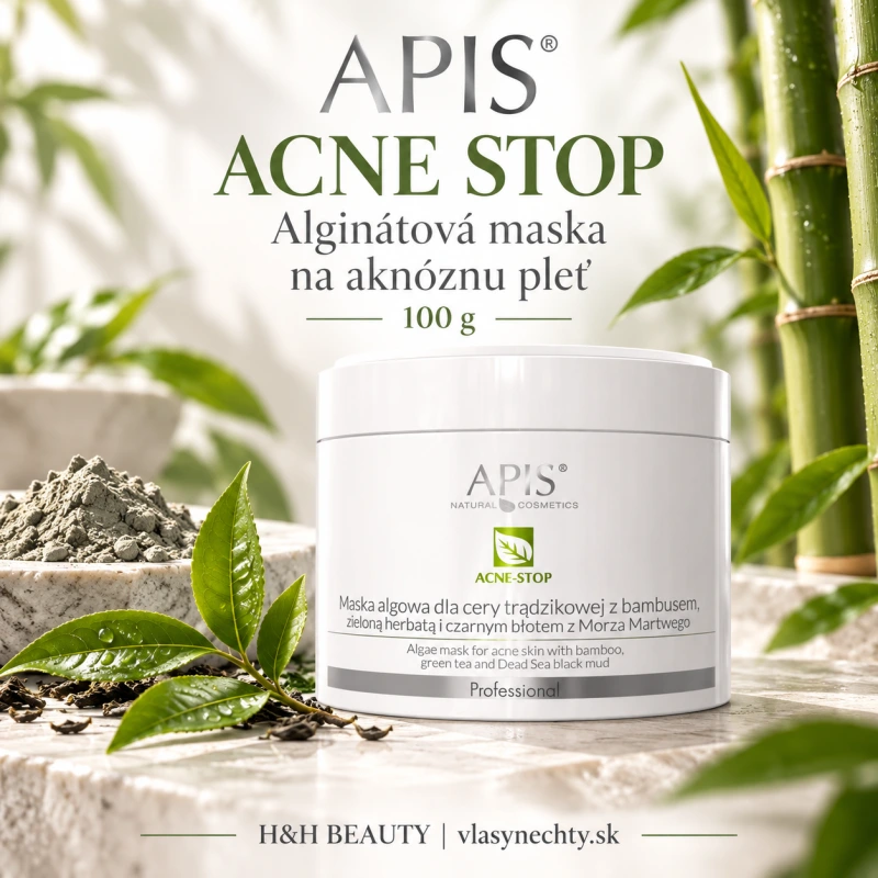 APIS ACNE STOP ALGINÁTOVÁ MASKA NA AKNE POKOŽKU 100 g