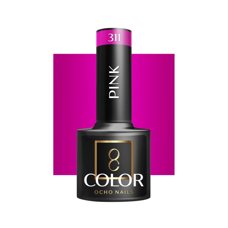 OCHO NAILS HYBRIDNÝ LAK NA NECHTY pink 311 -5 g