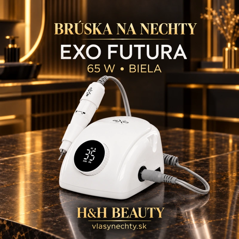 Brúska na nechty Exo Futura 65W biela
