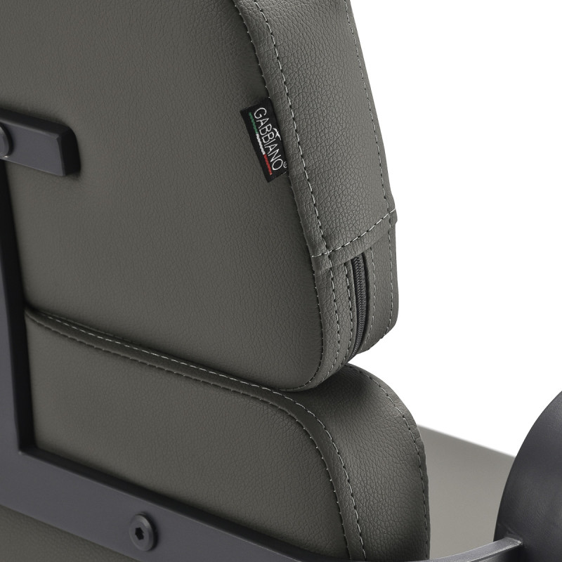 Kadernícke kreslo Gabbiano Porto sivá sivá 6