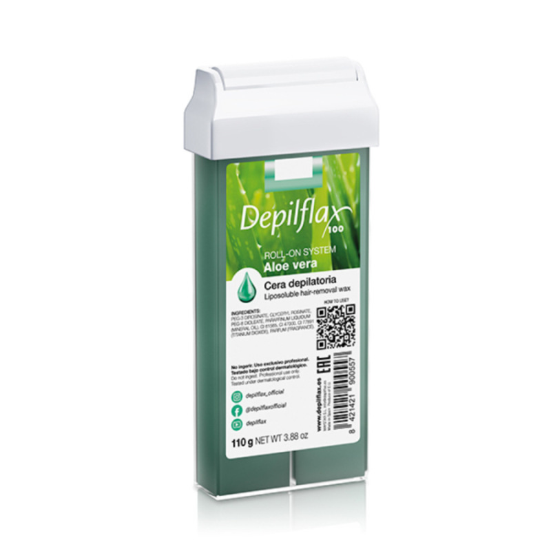 Depilflax 100 Aloe Vera – roll-on vosk na depiláciu 110 g 1