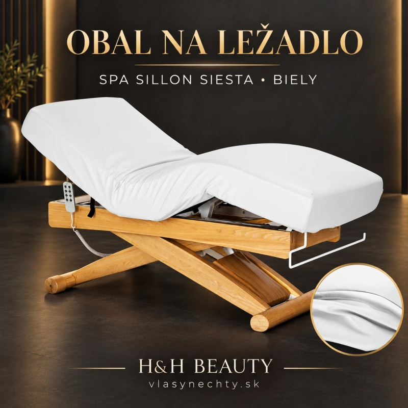 Obal na ležadlo SPA Sillon Siesta bielý