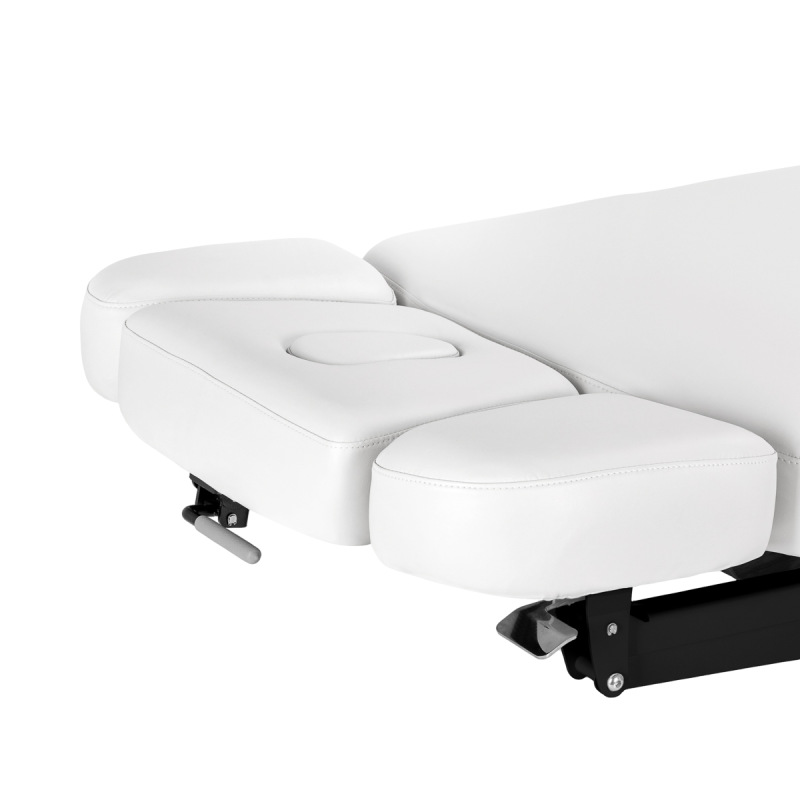 KOZMETICKÉ SPA LEHÁTKO Sillon Relax SPA, bielé s čiernou základňou 12