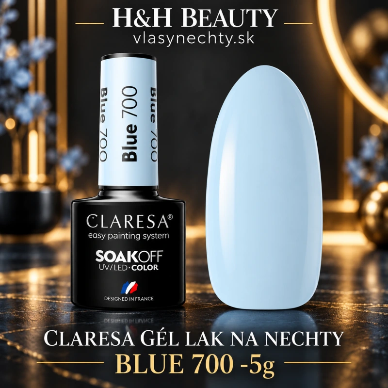 CLARESA GÉL LAK NA NECHTY BLUE 700 -5g