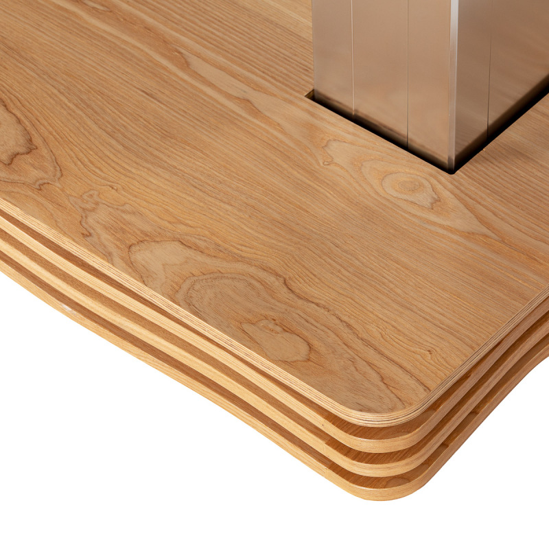 Leżanka SPA Sillon Comfort kremowa z jasnobrązową podstawą 12