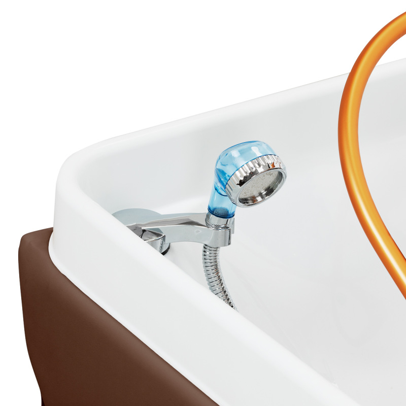 KADERNÍCKY UMÝVACÍ BOX GABBIANO Head Spa Maldives hnedý 8