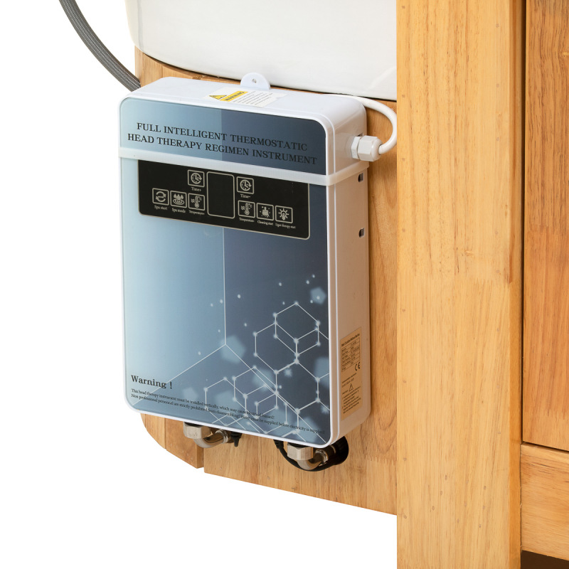 KADERNÍCKY UMÝVACÍ BOX Gabbiano Head Spa Bali sivý 15