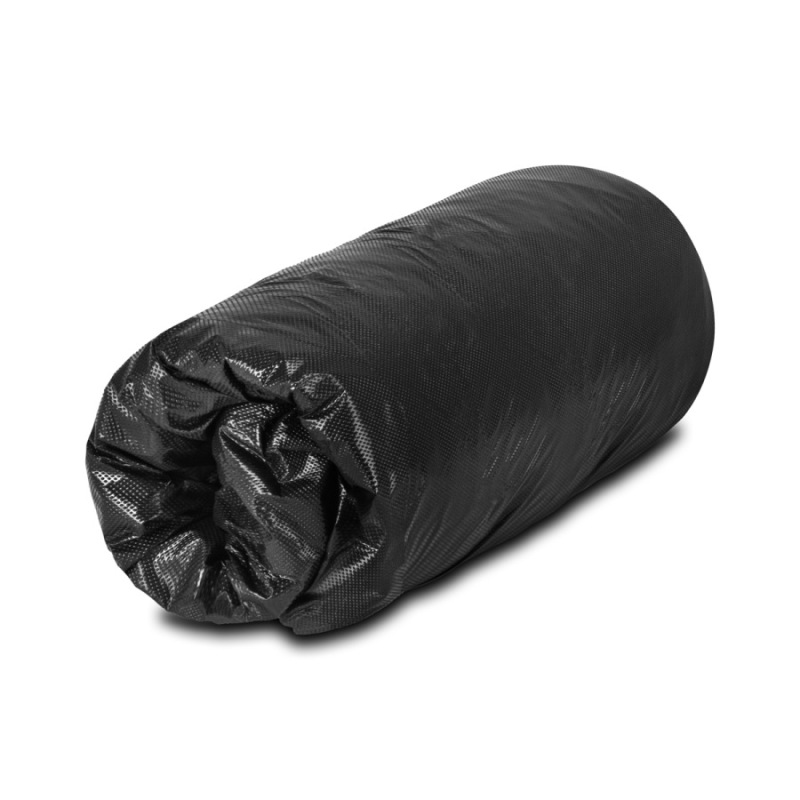 Jednorazové čierne fóliové prestieradlo s gumičkou - Rozmer: cca 210 × 90 cm 2