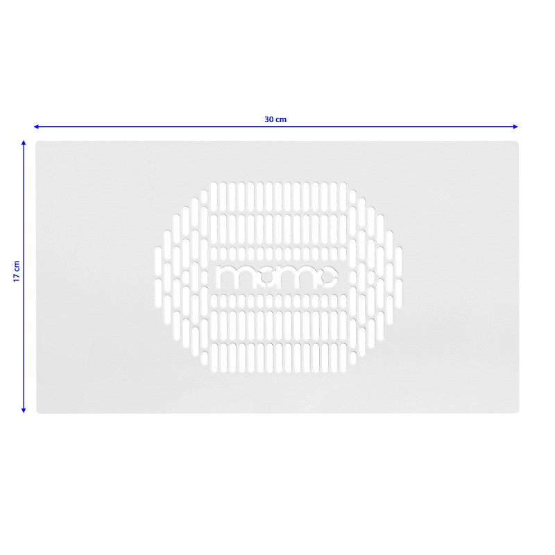 STÔL NA MANIKÚRU S ODSÁVAČKOU BIELY MOMO L03 13