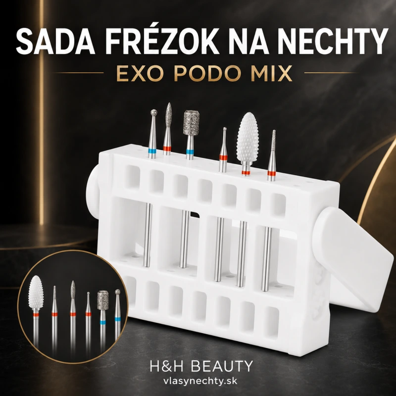 SADA FRÉZOK NA NECHTY Exo Podo Mix